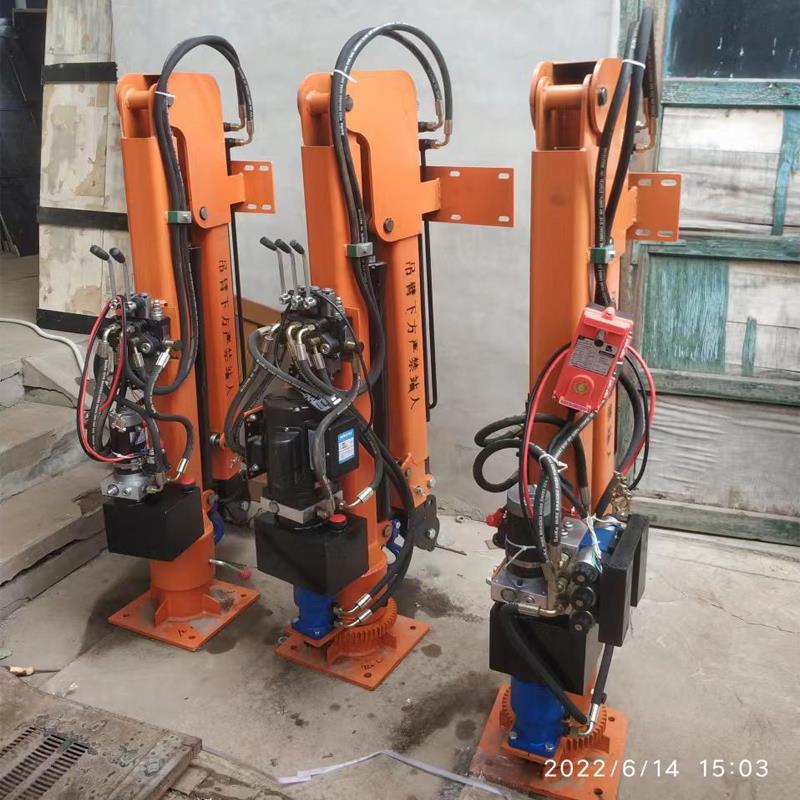 碧江区重汽蓝牌随车吊 3.2吨 国六动力强 液压驱动 农用自卸起重机